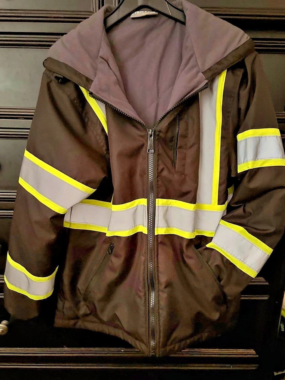 Utility Pro Quilt Lined Enhanced Visibility Bomber Jacket
